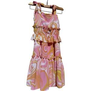 Bonnie Jean Girls Size 8 Two-Piece Skirt Set - Retro Style